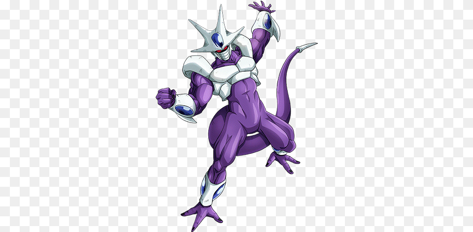 Cooler Dokkan Battle Artwork2 Cooler Forma Final, Book, Comics, Publication, Purple Free Transparent Png