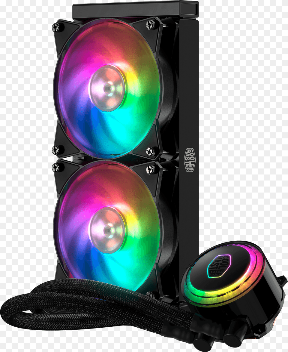 Cooler Master Masterliquid 240 Rgb, Light, Electronics Free Transparent Png