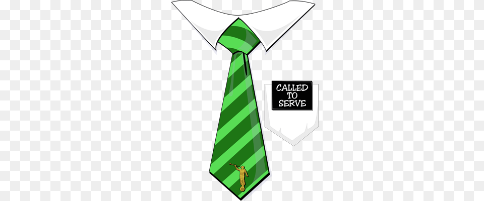 Coolest Shirt And Tie Clipart Vector Clip Art Of Shirt Tie On A Striped, Accessories, Necktie, Formal Wear, Person Free Transparent Png