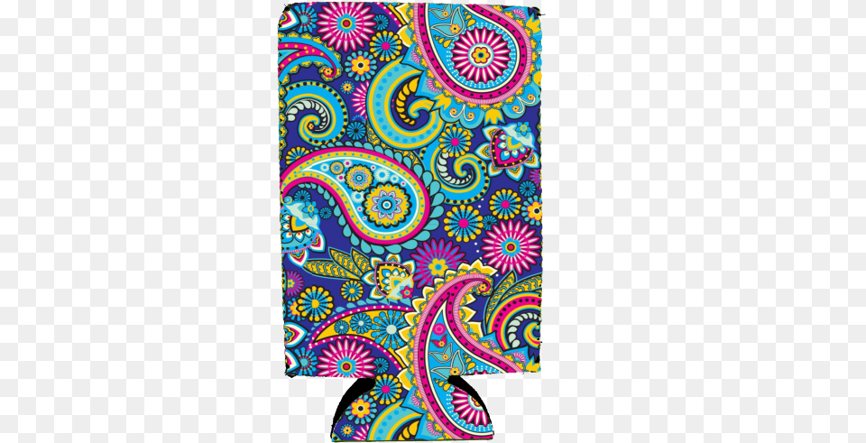 Coolie Junction Paisley Pattern 16 Oz Pint Can Coolie Free Transparent Png