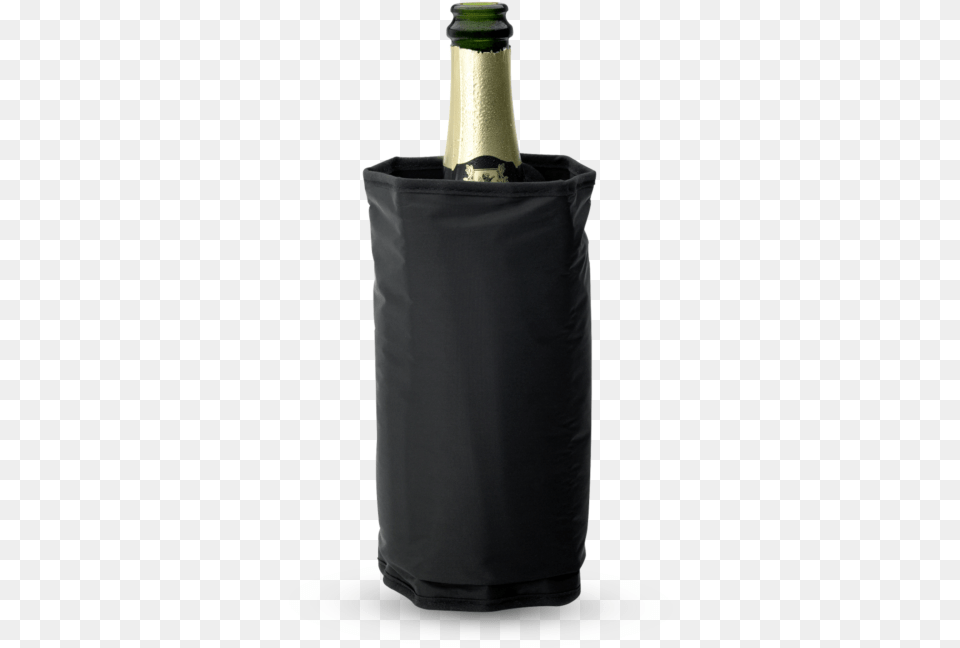 Cooling Sleeves For Wine And Champagne Bottles Peugeot Black Champ39cool Winechampagne Cooler Sleeve, Alcohol, Beer, Beverage, Bottle Free Png Download