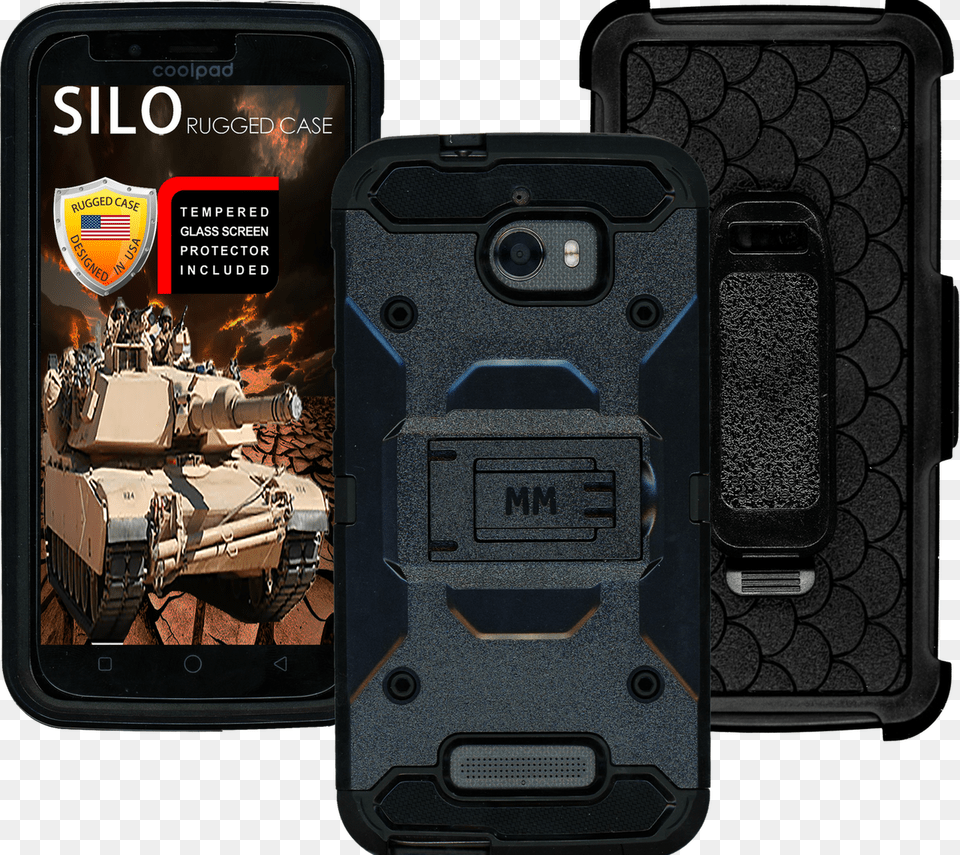 Coolpad Defiant Mm Silo Rugged Case Black, Armored, Military, Tank, Transportation Free Transparent Png
