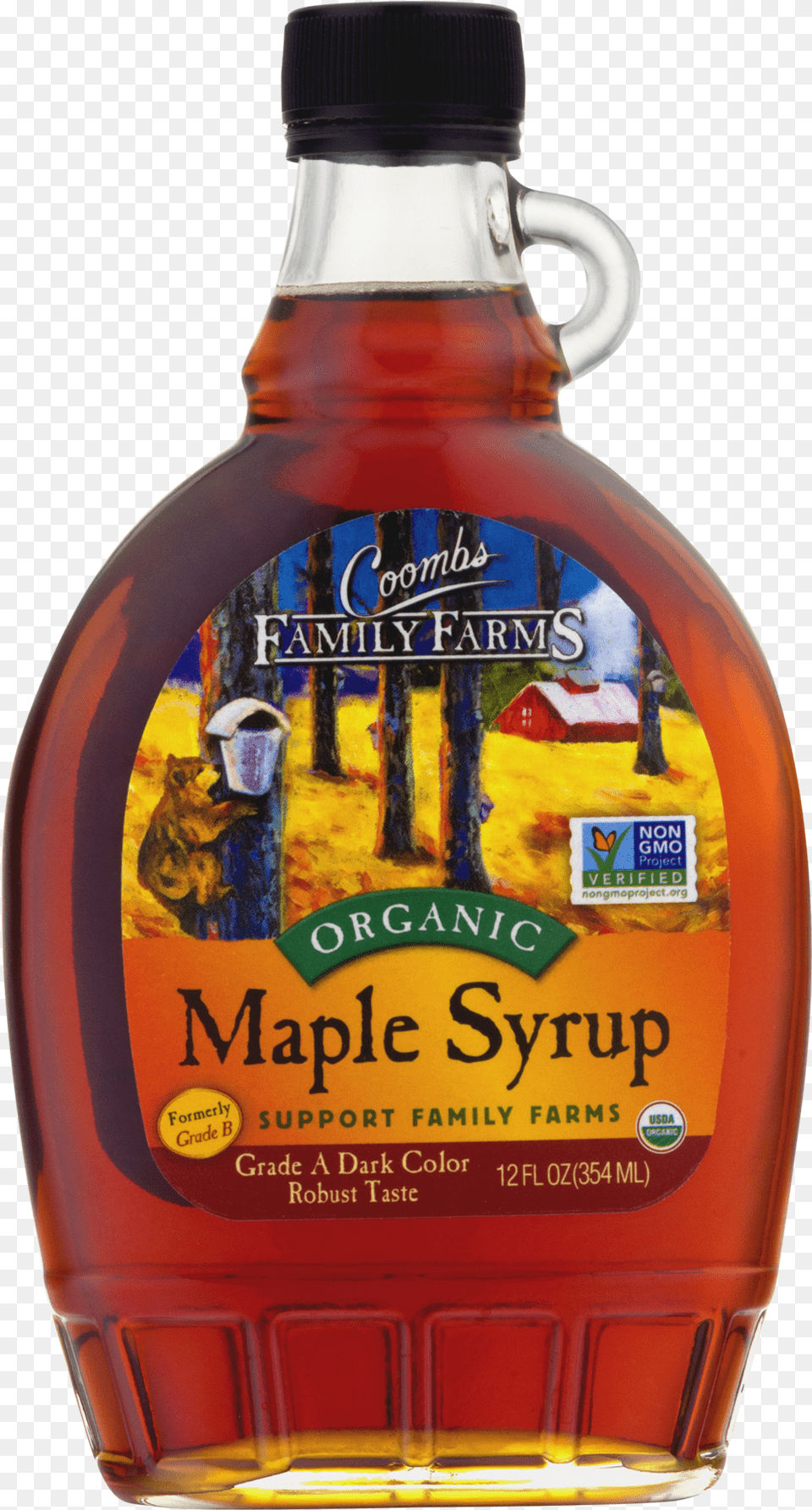 Coombs Family Farms Maple Syrup, Food, Seasoning, Alcohol, Beer Png Image