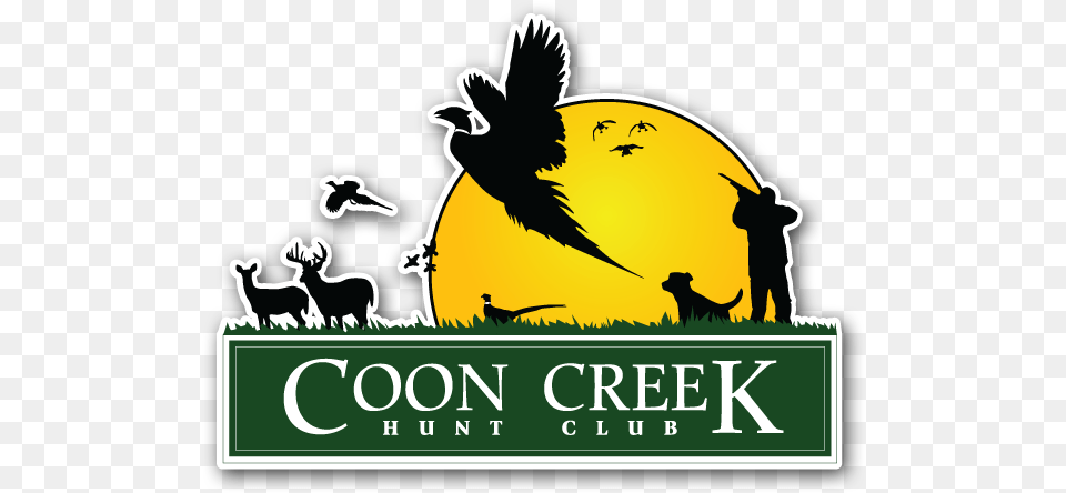Coon Creek Hunt Club Hunting Club, Animal, Zoo, Person, Bird Png Image