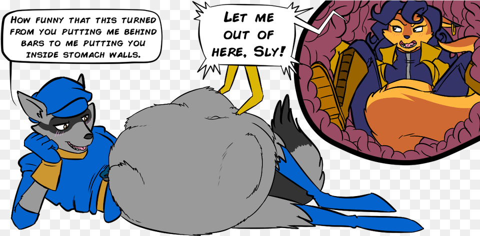 Cooper Trapping Method Sly Cooper Belly Fat Vore, Book, Comics, Publication, Baby Png