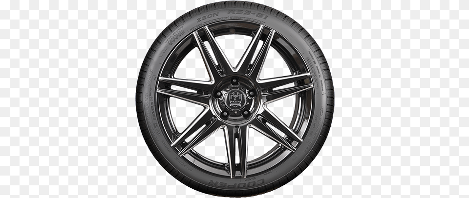 Cooper Zeon Allseason Car Tire Cooper Zeon Alloy Wheel, Car Wheel, Machine, Spoke Free Png