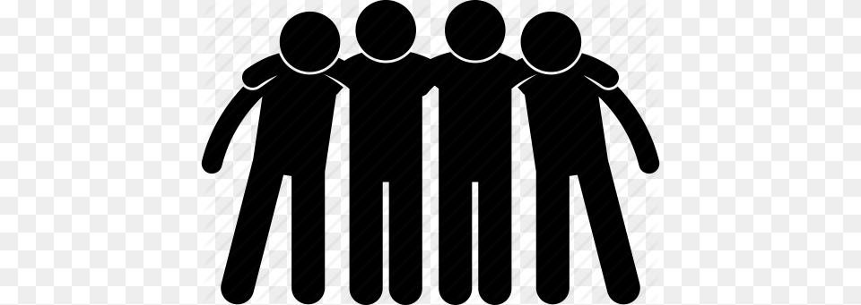 Cooperation Friend Friendship Gang Group Team Teammate Icon, Fashion, Cutlery, People, Person Free Transparent Png