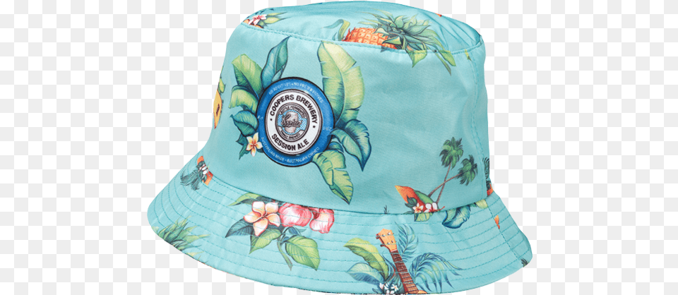 Coopers Session Ale Hawaiian Bucket Hat Coopers Beer Bucket Hat, Clothing, Sun Hat Free Png Download