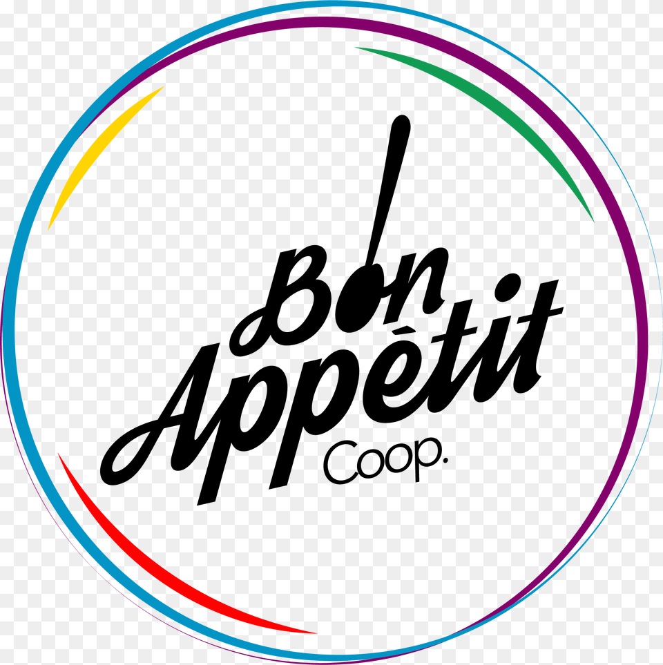 Cooprative Bon Apptit Circle, Logo, Text, Disk Free Transparent Png
