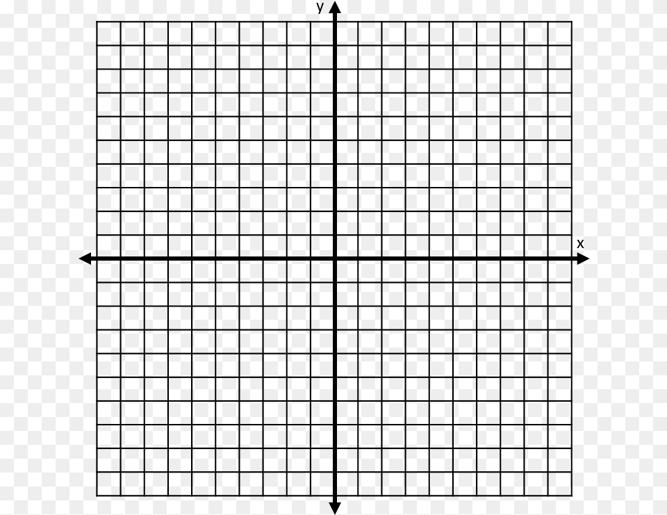 Coordinate Grid Paper 40 X Coordinate Graph, Gray Free Transparent Png