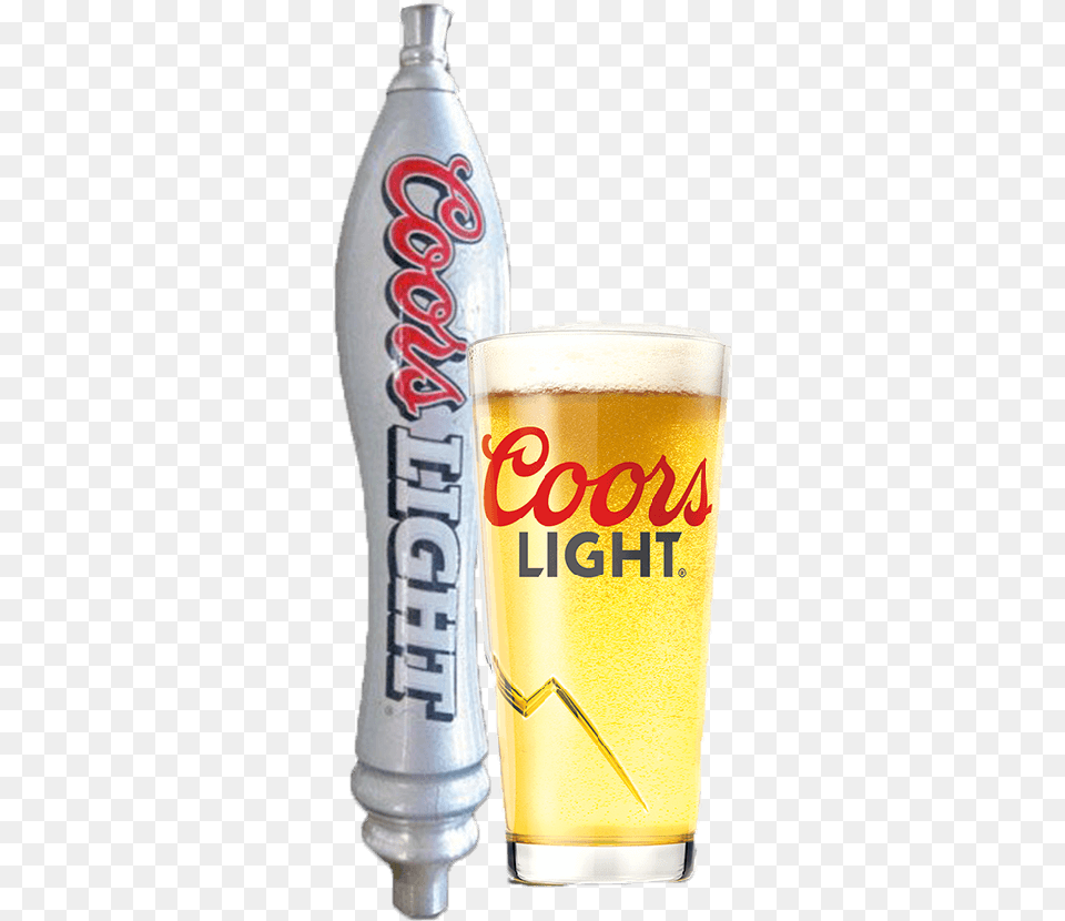 Coors Beer Light 16 Fl Oz, Alcohol, Beverage, Glass, Lager Free Png Download