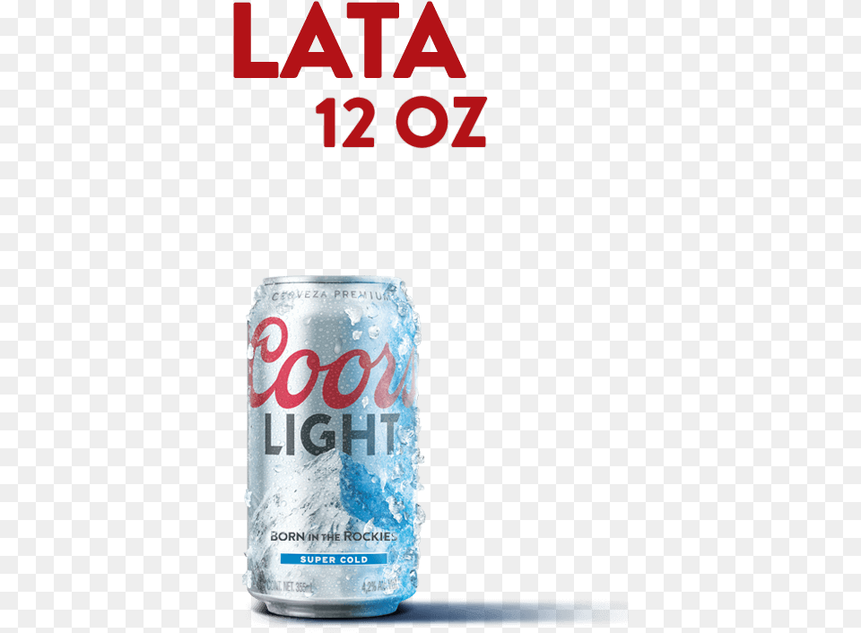 Coors Lata Caffeinated Drink, Can, Tin, Beverage, Coke Png Image