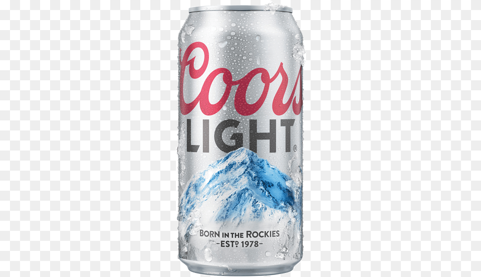 Coors Light 12 Oz Can, Beverage, Coke, Soda, Tin Free Transparent Png