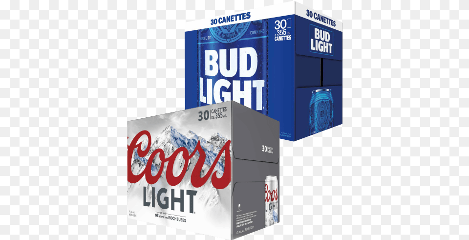 Coors Light Amp Bud Light Coors Light Beer 12 Pack 12 Fl Oz Cans, Book, Publication, Box, Advertisement Free Png