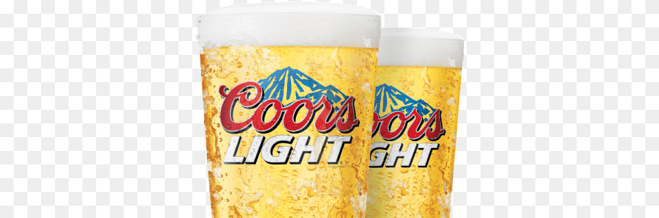 Coors Light Coors Light Draft Beer, Alcohol, Beverage, Glass, Lager Free Png