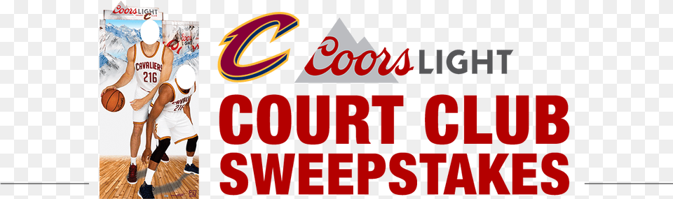 Coors Light Court Club Sweepstakes Coors Light, Advertisement, Person, Shoe, Footwear Png