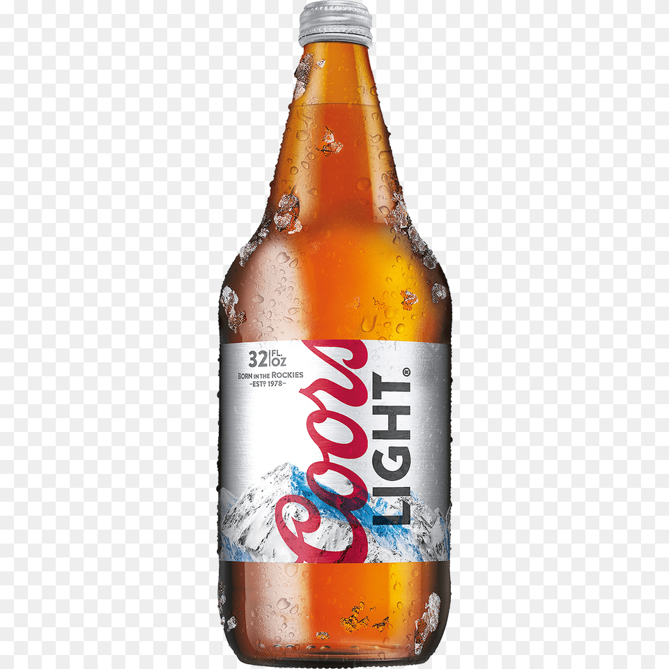 Coors Light Lager Beer Fl Oz Bottle Abv, Alcohol, Beverage, Beer Bottle, Liquor Free Png