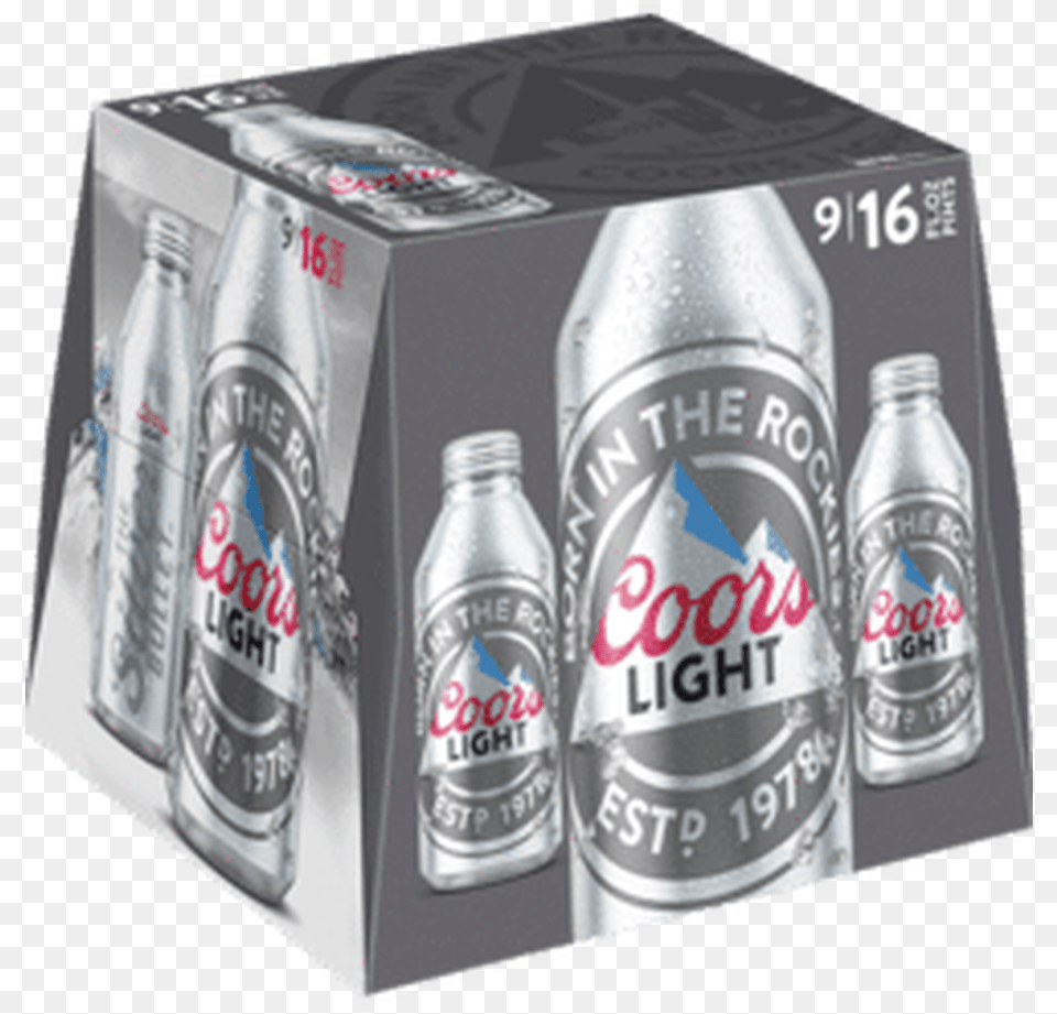Coors Light Summer Brew 1 Coors Light Aluminum Bottles, Alcohol, Beer, Beverage, Bottle Png Image