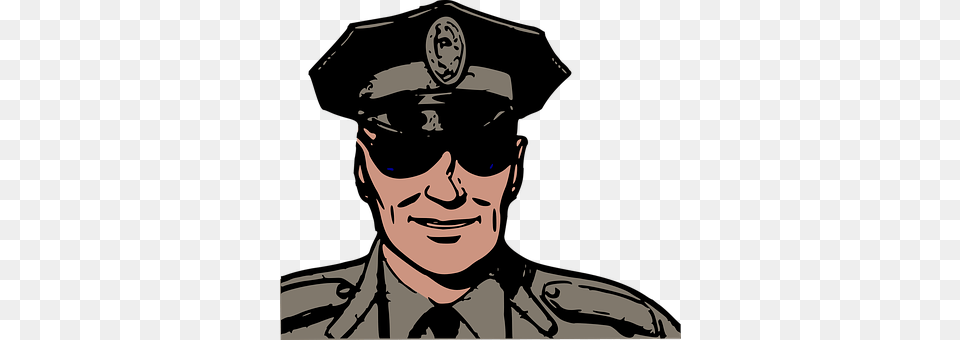 Cop Captain, Person, Officer, Adult Free Png