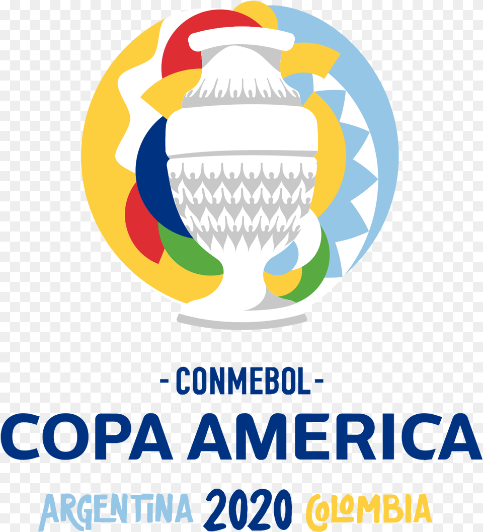 Copa America 2020 Logo, Advertisement, Poster, Jar, Pottery Free Png Download