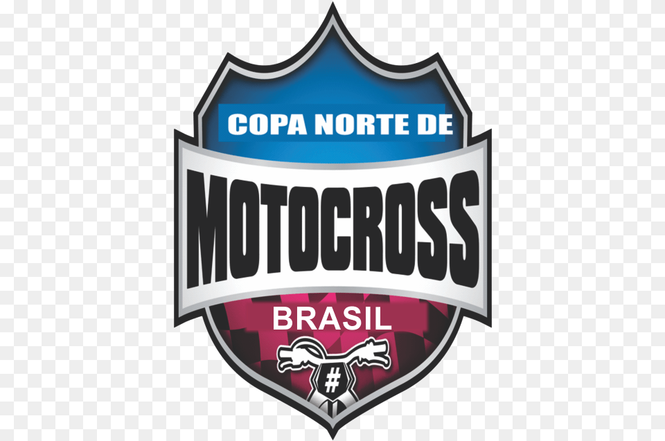 Copa Norte De Motocross E Supercross Emblem, Badge, Logo, Symbol Png Image