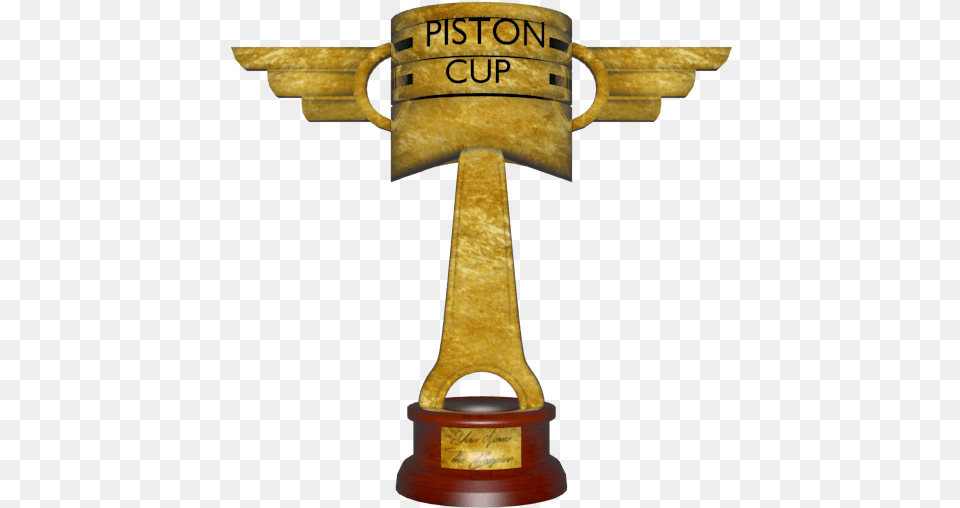 Copa Piston De Cars, Trophy, Bronze Free Png