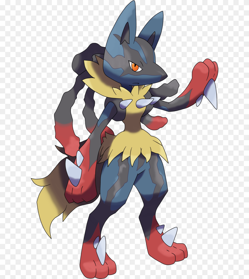 Copia By Waito Chan Dibujos De Mega Lucario, Book, Comics, Publication, Baby Png Image