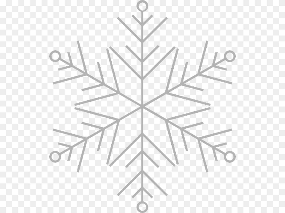 Copo De Nieve Frost Hielo Invierno Fro Snowflake Vector Thin Line, Nature, Outdoors, Snow, Festival Free Png Download