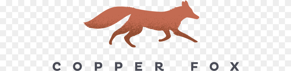 Copper Fox Red Logo, Animal, Coyote, Mammal, Fish Png Image