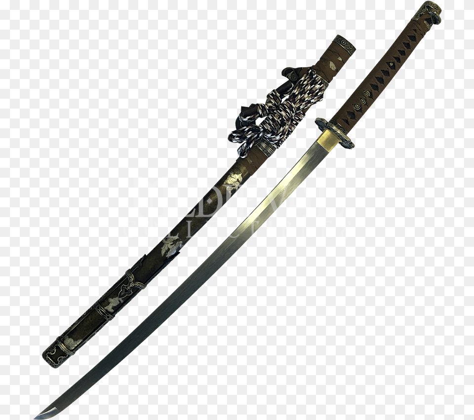Copper Katana, Sword, Weapon, Blade, Dagger Free Png