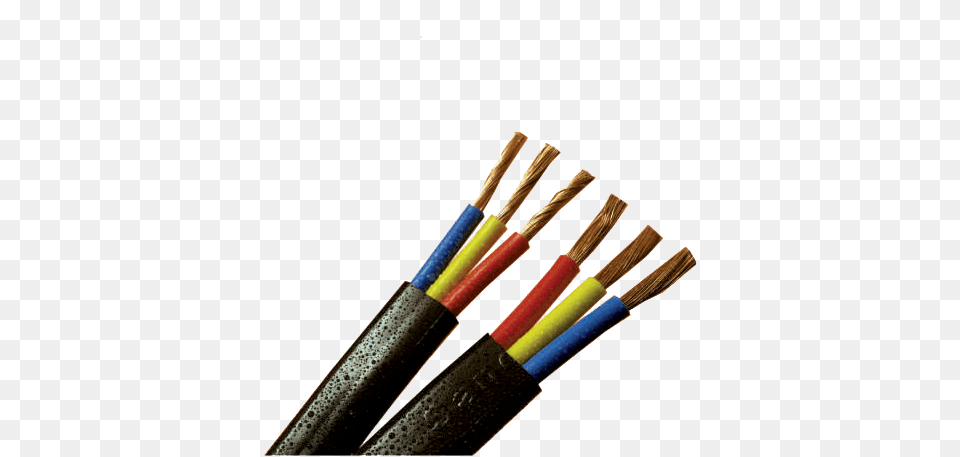 Copper Leads Gauge Vulcanised India Rubber Wire, Brush, Device, Tool, Cable Free Png Download