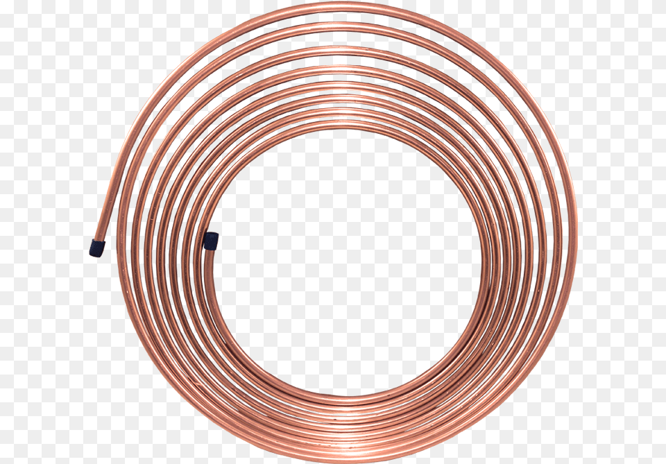 Copper Nickel Brake Line, Coil, Spiral Free Transparent Png