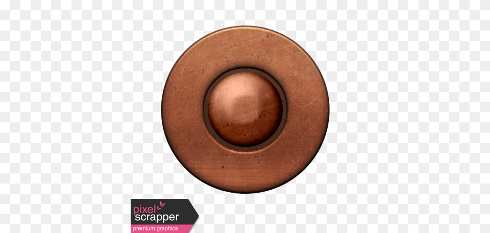 Copper Rivet Graphic Circle, Bronze, Clothing, Hat, Armor Free Png