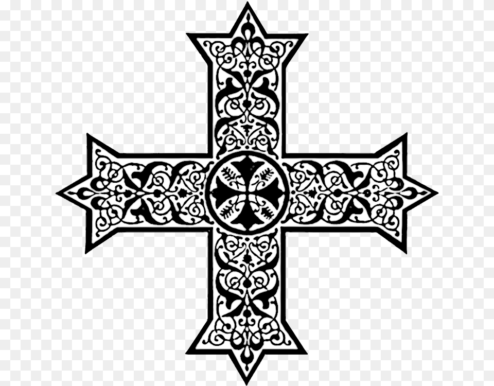 Coptic Crosses In Liturgical Colors Christian Clip Coptic Cross Clipart, Symbol Free Png Download