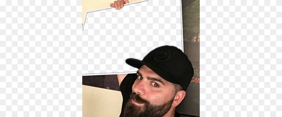 Copy Discord Cmd Keemstar Without Hat, Baseball Cap, Cap, Clothing, White Board Free Png Download