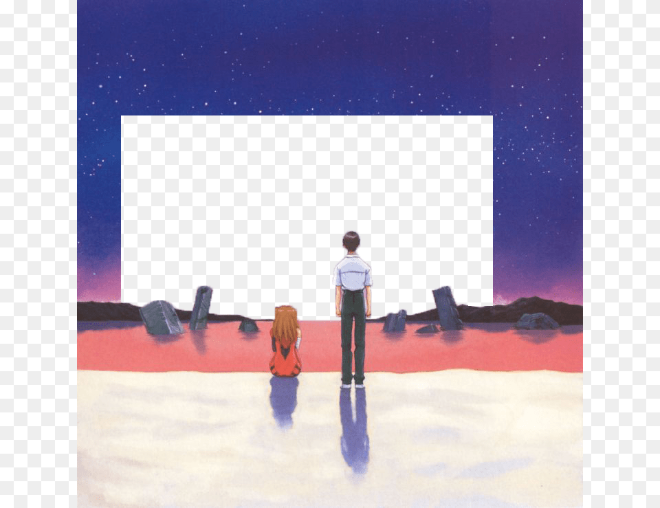 Copy Discord Cmd Neon Genesis Evangelion The End Of Evangelion Dvd, Art, Modern Art, Painting, Person Free Png Download