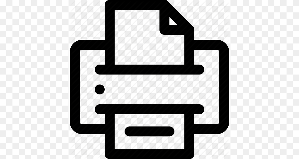 Copy Fax Laser Printer Scanner Icon, Architecture, Building, Lighting, Lamp Free Png Download
