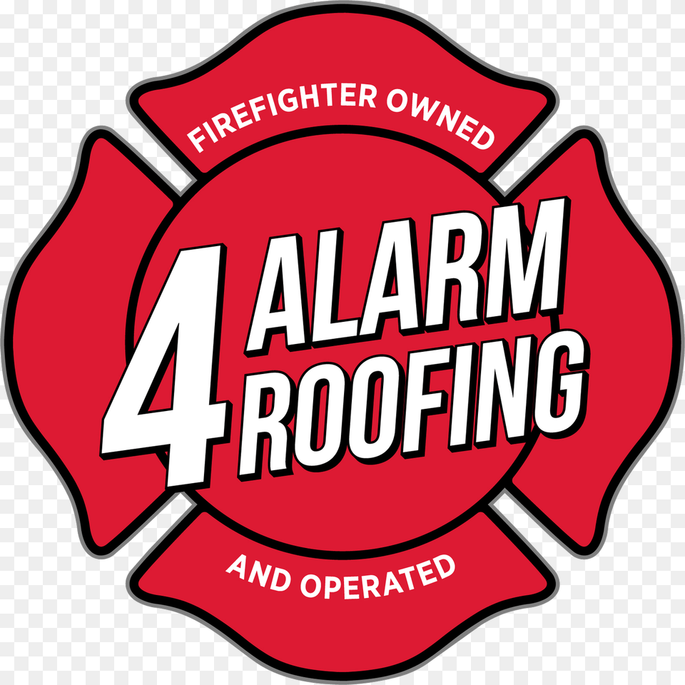 Copy Of 4 Alarm Roofing Solid Logo Trans Firefighter, Food, Ketchup, Symbol Png Image
