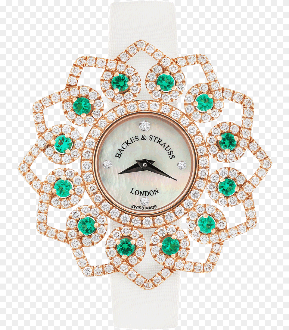 Copy Of Victoria Brilliant Emerald Green Luxury Diamond Analog Watch, Accessories, Wristwatch, Arm, Body Part Free Transparent Png