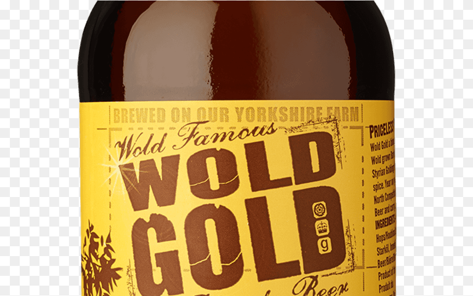 Copy Of Woldtop Gold Bottle Journey39s End Wold Top Wold Gold Light Beer, Alcohol, Beer Bottle, Beverage, Liquor Png