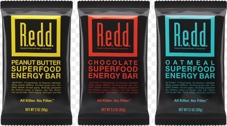 Copy Redd Superfood Energy Bar Peanut Butter 2 Oz, Advertisement, Poster, Powder, Food Free Png Download