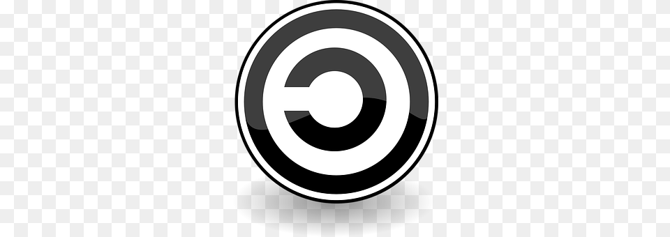 Copyleft Disk, Spiral Png Image