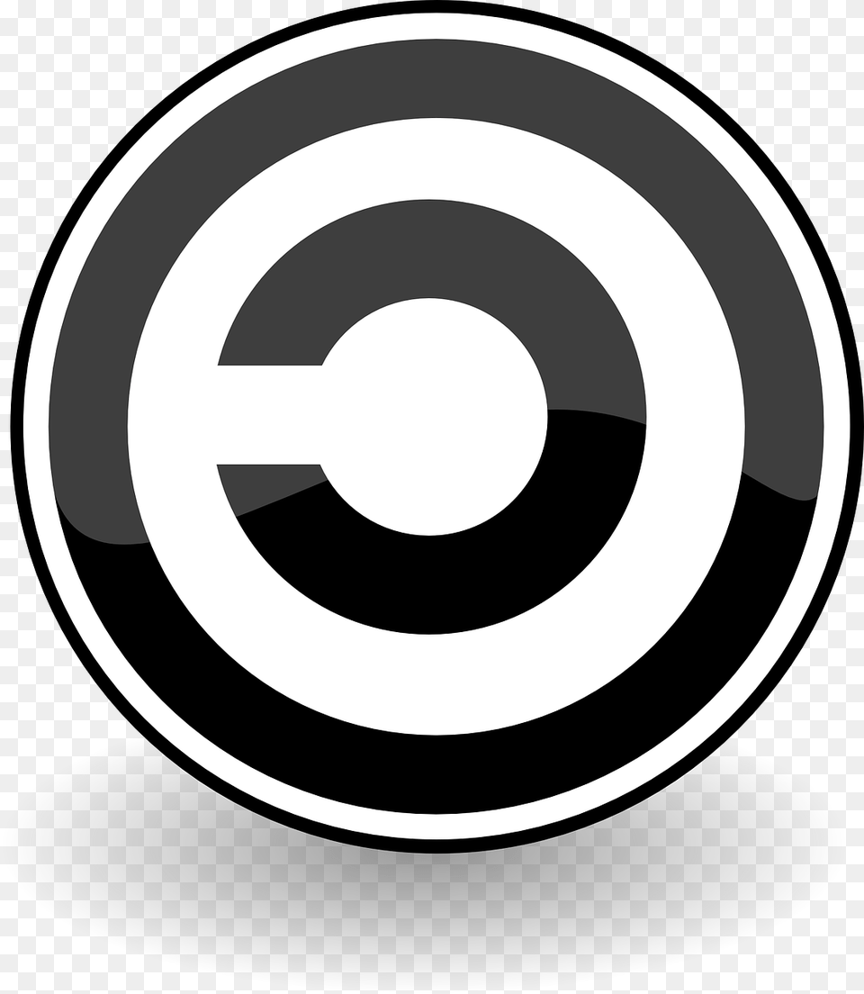 Copyleft Symbol, Disk Png Image