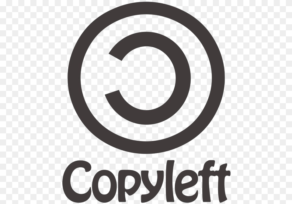 Copyleft Transparent Picture Circle, Text, Machine, Wheel Free Png Download