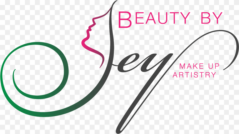 Copyright 2018 Beauty By Jey Make Up Artistry Jey Logo, Text, Handwriting Free Transparent Png
