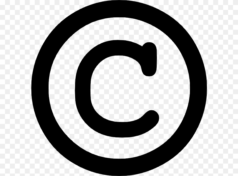 Copyright, Symbol, Text, Number Free Png