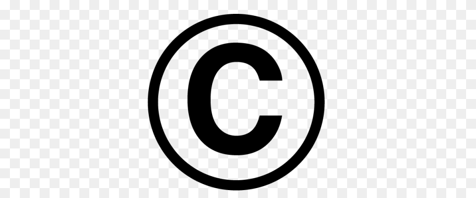 Copyright, Gray Png Image