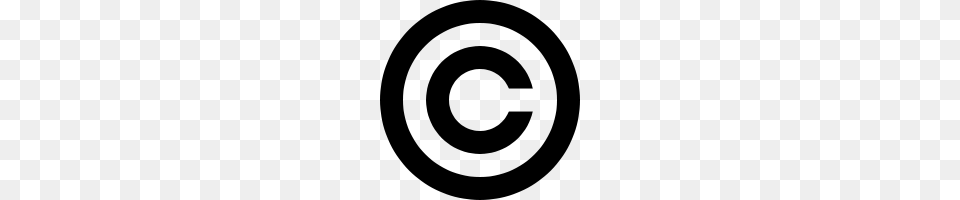 Copyright, Gray Png