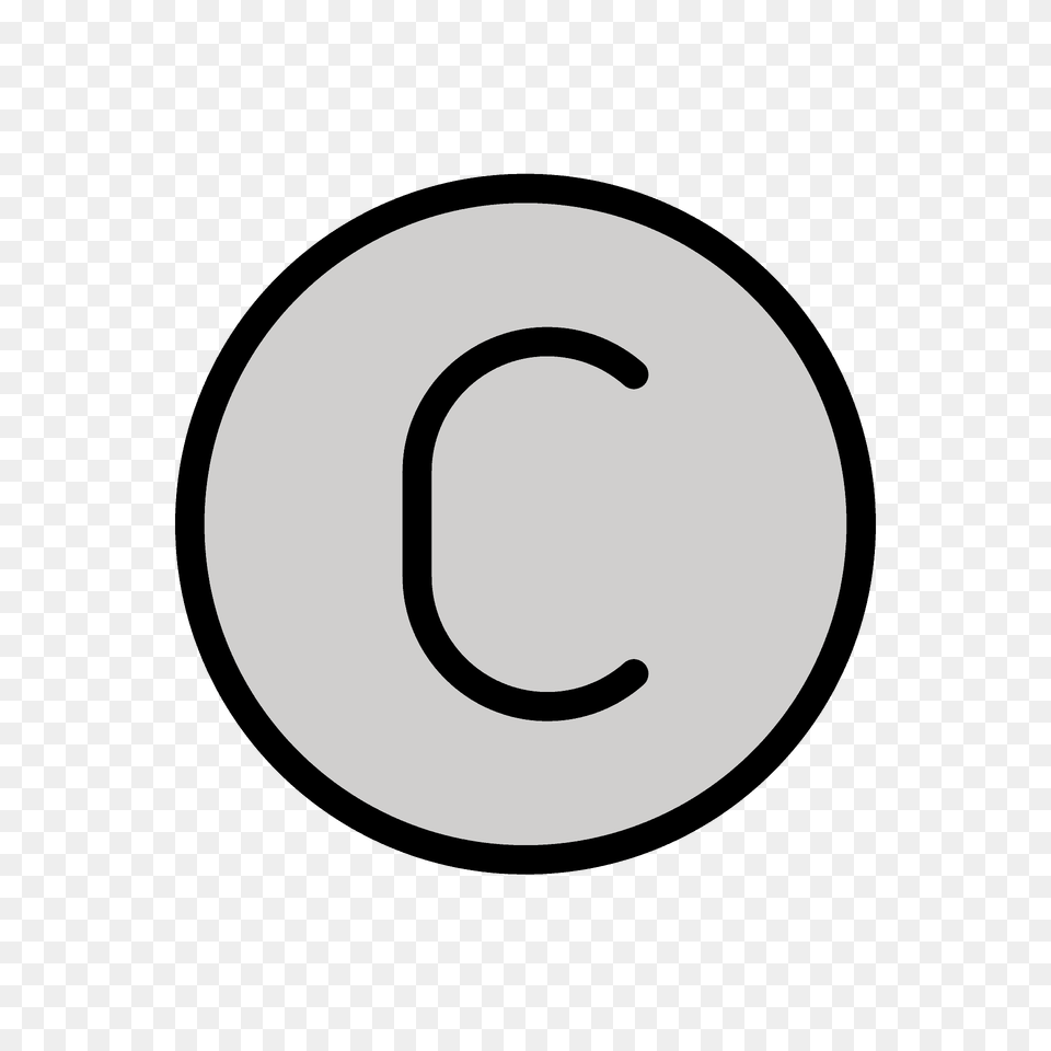 Copyright Emoji Clipart, Number, Symbol, Text, Disk Free Png