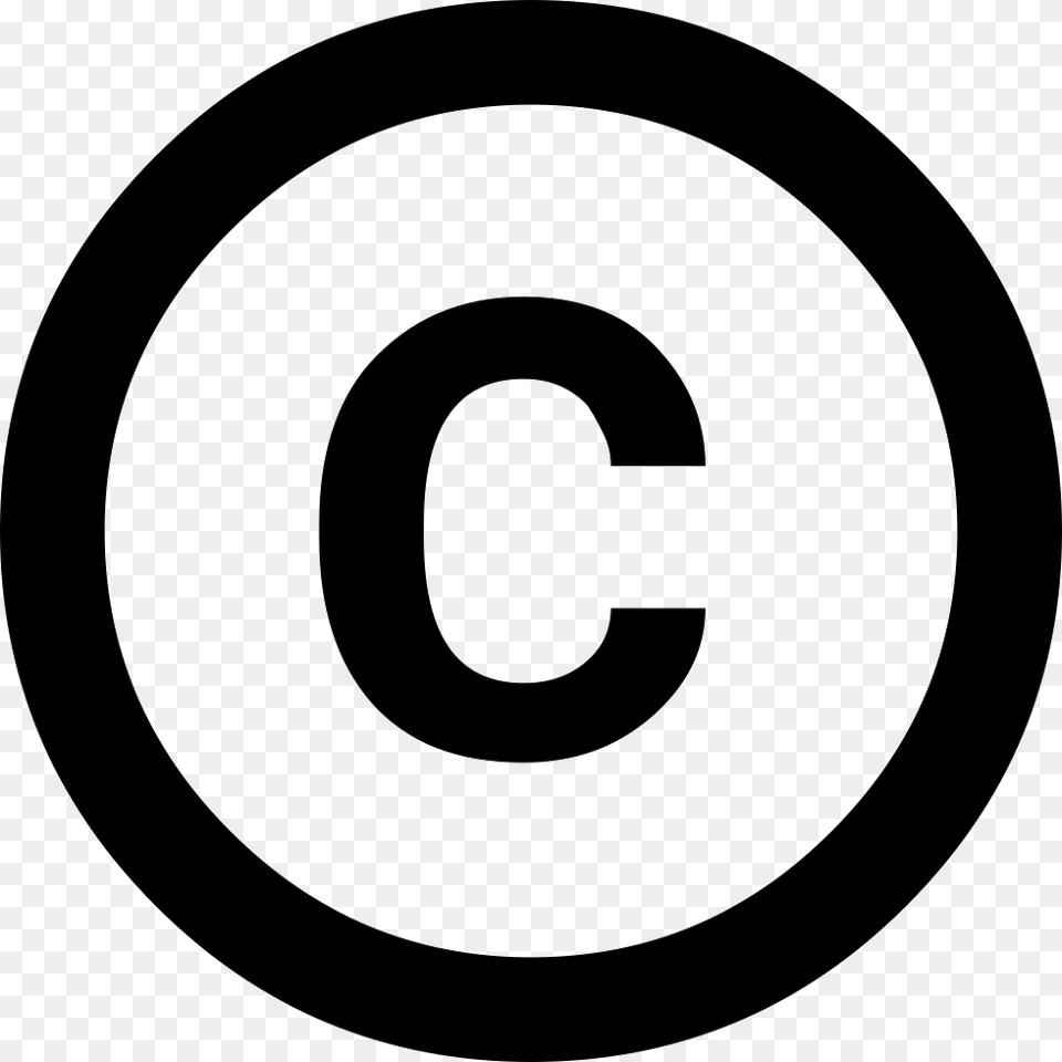 Copyright Icon Copywrite Dont Positive Icon, Number, Symbol, Text, Disk Free Transparent Png